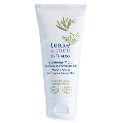 Thalgo Marine Scrub With Organic Almond Shell Morski peeling z drobinkami organicznych migdałów 50 ml