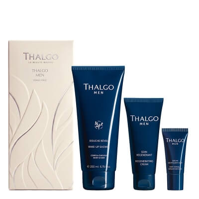 Thalgo Men Gift Set ZESTAW Krem regenerujący 50 ml + Serum na okolice oczu 15 ml + Żel pod prysznic 200 ml