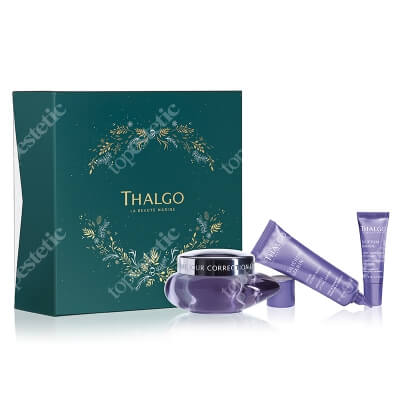 Thalgo Silicium Marin Correct &amp; Firm Gift Set 2020 ZESTAW Krem na dzień 50 ml + Serum 30 ml + Krem na okolice oczu 10 ml