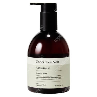 Under Your Skin Clean Shampoo Szampon oczyszczający do włosów 300 ml