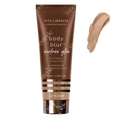 Vita Liberata Body Blur Sunless Glow Emulsja samoopalająca z bronzerem - kolor Latte Light 100 ml