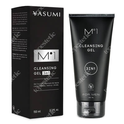 Yasumi M◦1 Cleansing Gel Wielozadaniowy żel oczyszczający dla mężczyzn 150 ml