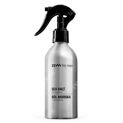 Zew For Men Sea Salt Sól morska w sprayu z olejem lnianym 240 ml
