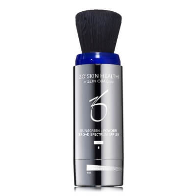ZO Skin Health Sunscreen + Powder SPF 30 Puder mineralny z filtrem o szerokim spektrum ochrony (kolor Deep) 3 g
