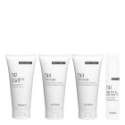 Arosha Body Premium Care ZESTAW Peeling cukrowy do ciała 200 ml + Odżywczy i regenerujący krem do ciała 200 ml x 2 + Żel napinający na biust i dekolt 100 ml