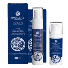 BasicLab Trehalozowa Opieka ZESTAW Trehalozowy krem nawilżający przywracający równowagę - bogata konsystencja 50 ml + Serum z Trehalozą 10% i Peptydem 5%, 50 ml