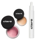 Clare Pink Flash + Nude Btx + Brightening and Anti Aging 20 % Vitamin C Serum ZESTAW Cień do powiek (kolor Pink Flash 871) 1,4 g + Puder rozświetlający (kolor Nude Btx 41) 1 g + Serum z wit. C 10 ml