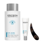 Ericson Laboratoire Eye Zone Set + Szpatułka ze Stali Nierdzewnej ZESTAW Tonik łagodzący do okolic oczu 125 ml + Fluid na opuchnięte oczy 15 ml + Szpatułka do nakładania kremu 1 szt