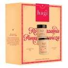 Hagi Spicy Orange 2 ZESTAW Naturalna sól himalajska 480 g + Świeca - Korzenna Pomarańcza 215 ml