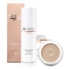 Janssen Cosmetics Perfect Radiance Make Up ZESTAW Podkład do perfekcyjnego rozświetlenia skóry (Kolor 00) 30 ml + Kamuflaż - korektor (kolor 04) 5 ml