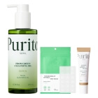 Purito Seoul Favorite Set ZESTAW Olejek oczyszczający 200 ml + Krem BB SPF 30 PA+++ ( kolor 23 Natural Beige) 30 ml + Plastry do stosowania punktowo 51 szt