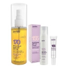 Purles Protective Sun Kit + BotoxLike Face Cream Travel GRATIS ZESTAW Rozświetlający olejek SPF 30 100 ml + Krem SPF30 50 ml + Liftingujący krem do twarzy 15 ml
