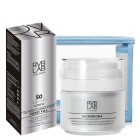 RVB LAB Make Up Pielęgnacja Liftingujaco - Nawilżająca ZESTAW Liftingujący krem na przebarwienia 50 ml + Bogaty krem z pre-biotykami 50 ml + Kosmetyczka 1 szt