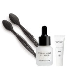 Whose That Lip Stick Protector + Concentrate + Massager ZESTAW Ochronny balsam do ust SPF 50 10 ml + Serum przeciwzmarszczkowe do ust i konturu ust 13 ml + Dwustronny masażer do ust 1 szt