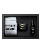 Zew For Men Nieokiełznany Drwal Jameson Black Barrel ZESTAW Odżywczy olejek do brody 30 ml + Balsam do brody 80 ml + Skarpetki 1 para